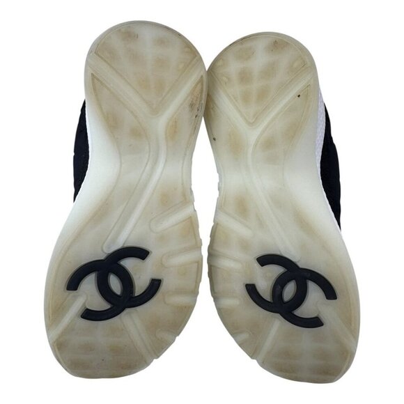 Chanel Snow Boots – Coco Neige 2021/2022 Nylon Suede Black EU 38 - Picture 8 of 10